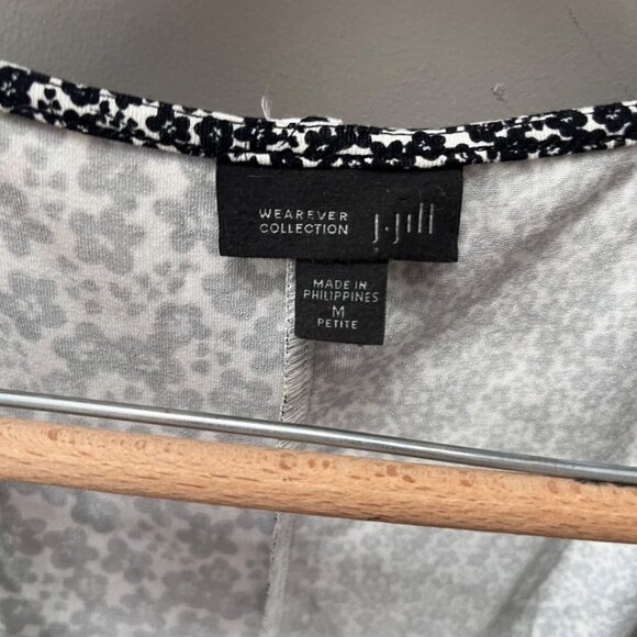 J. Jill Wearever Collection Print A-line Sleeveless Multi-Print Dress - MP - Picture 4 of 6